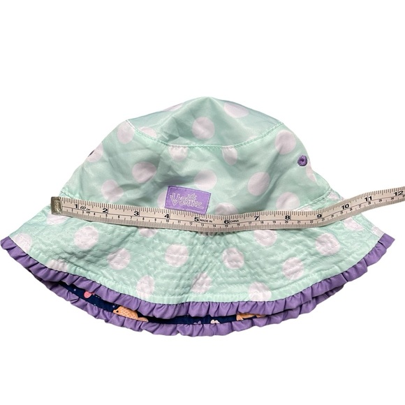UV Skinz Girl’s Reversible Bucket Sun Hat UPF 50+ Certified Foldable Sun Cap - Picture 4 of 8